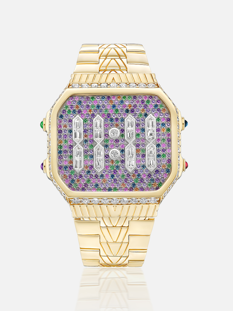 11:11 Time to Wish Watch Bracelet | 18k Gold Fine Jewelry