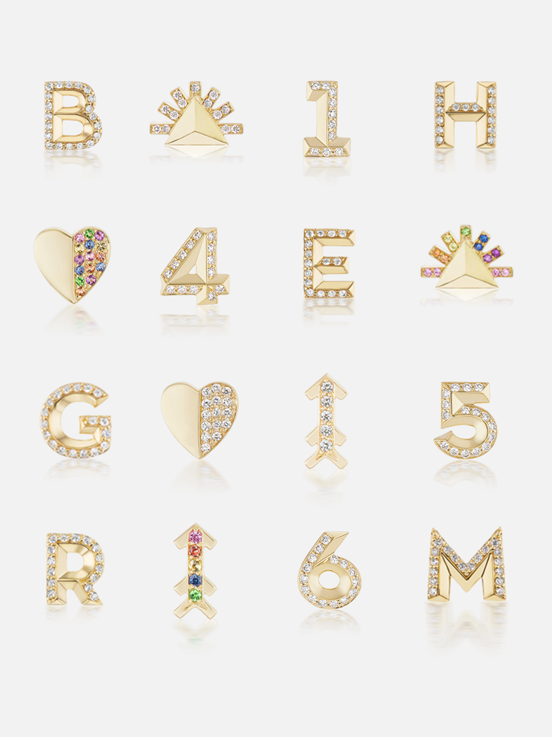 Arrow Stud Earring Single Multi MCM