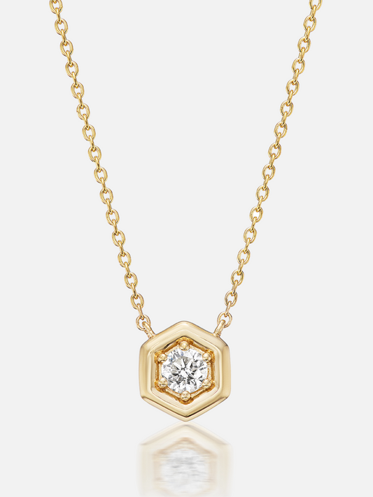 16-18" Hubba Pendant Necklace Diamond