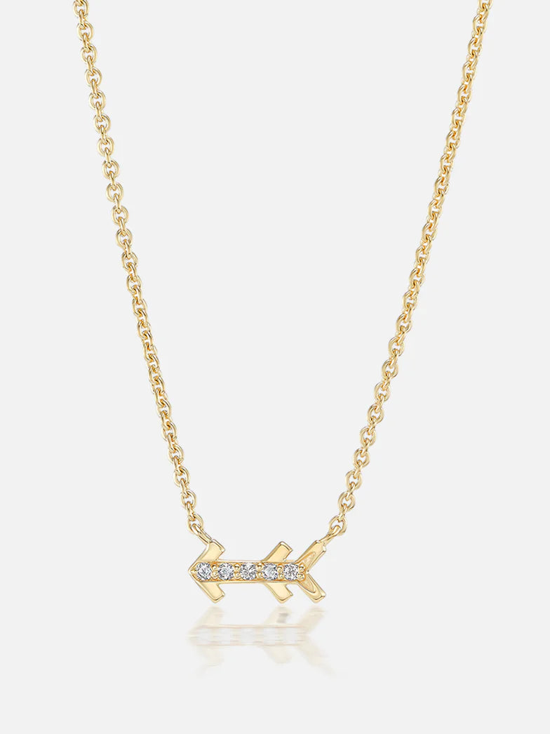 Tiny Arrow Pendant Necklace MCM