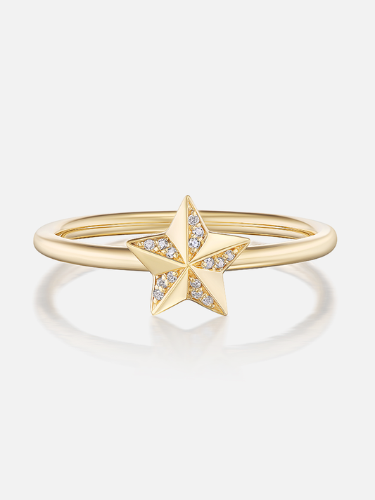 Tiny Star Stacking Ring