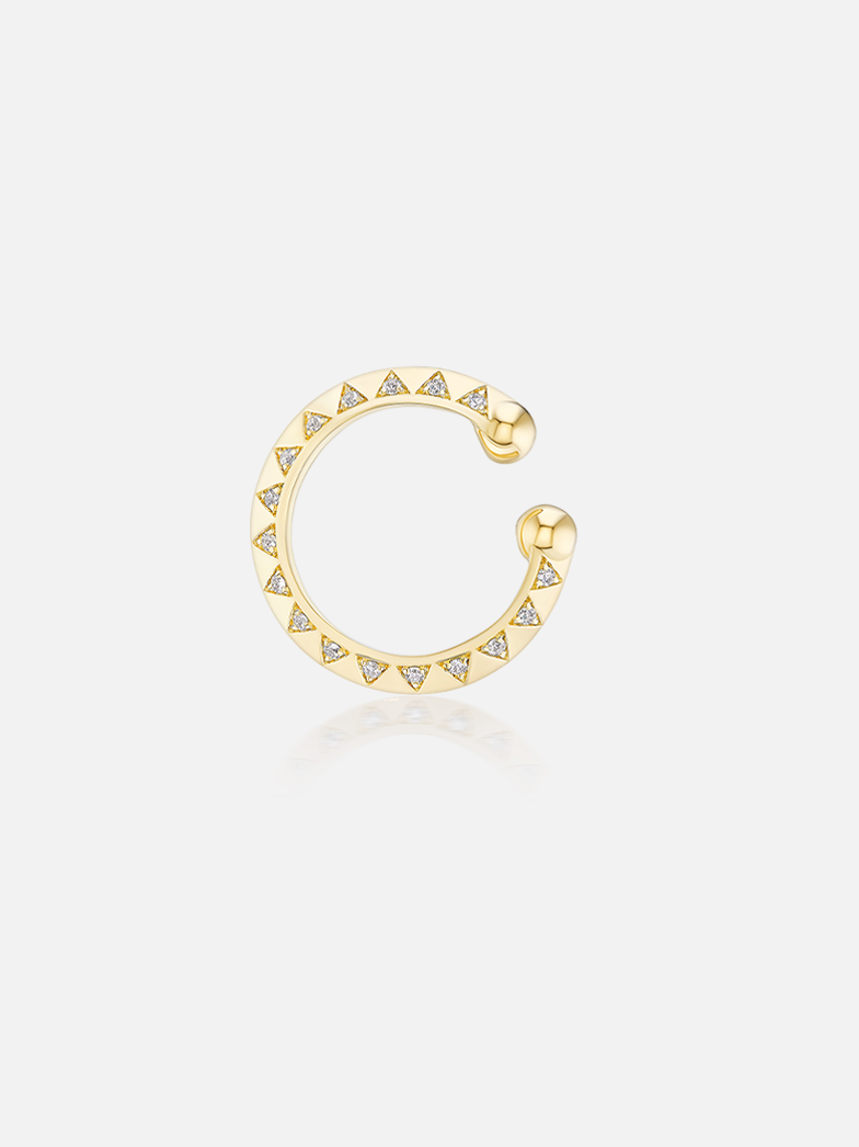 Skinny Talisman Diamond Ear Cuff MCM