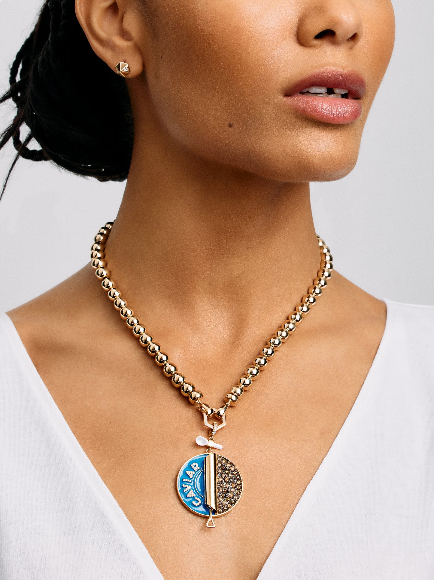 Major Caviar Pendant