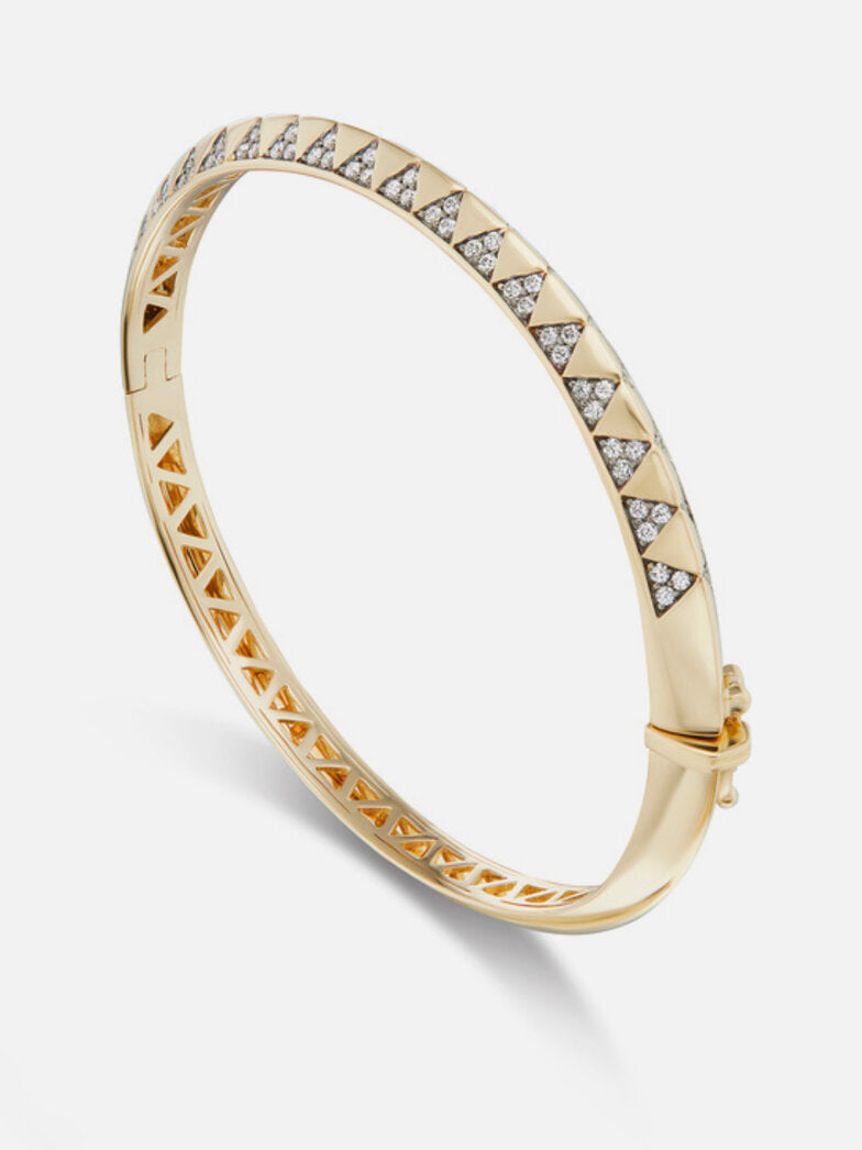 ユーズド品】TIFFANY Knife Edge Bangle ＊539