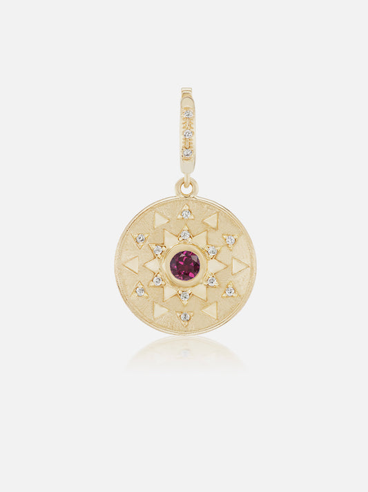 Mini Sun Sign Medallion