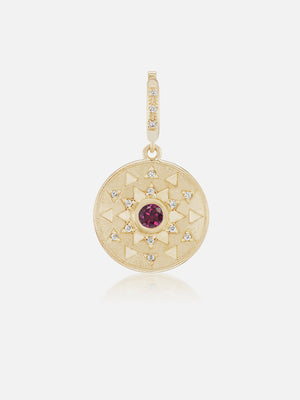 Mini Sun Sign Medallion
