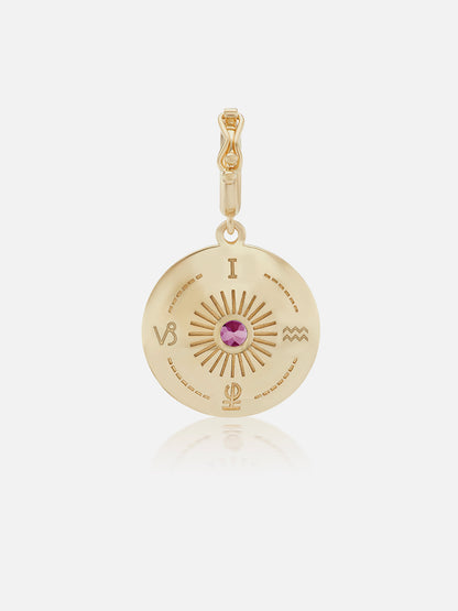 Mini Sun Sign Medallion