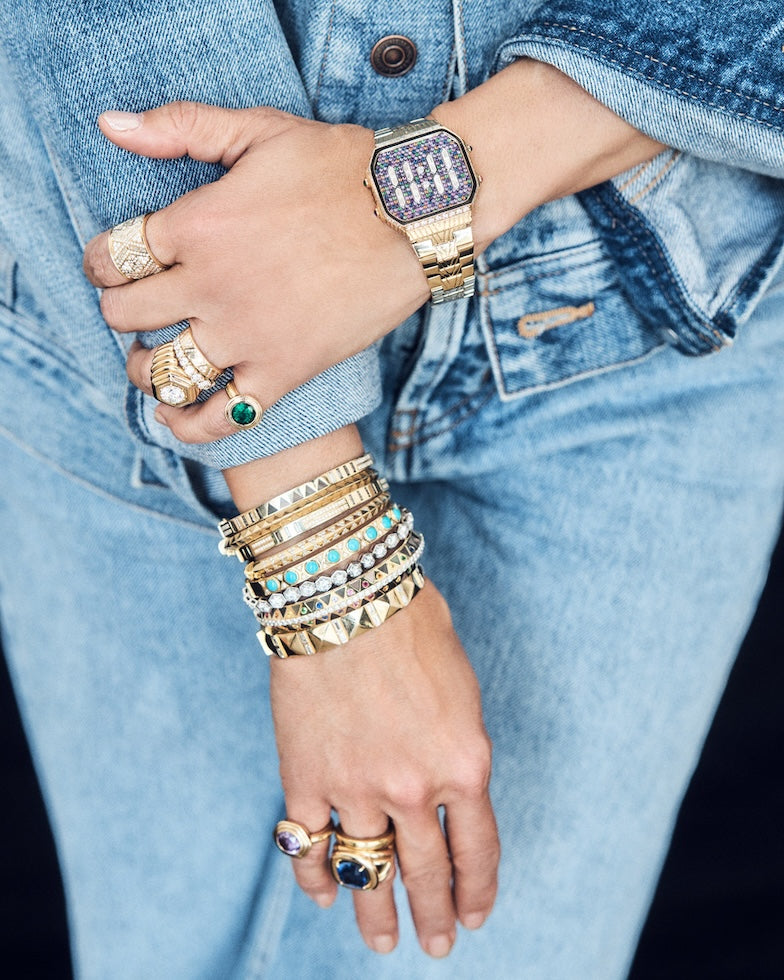 11:11 Time to Wish Watch Bracelet | 18k Gold Fine Jewelry