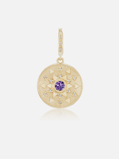Mini Sun Sign Medallion
