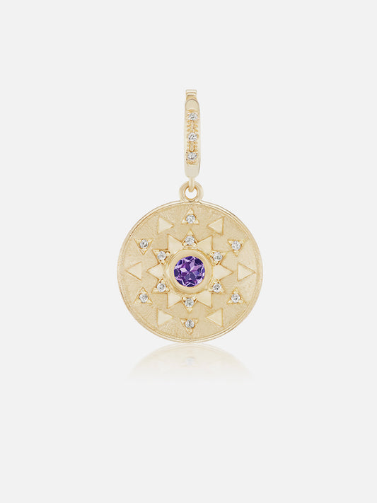 Mini Sun Sign Medallion