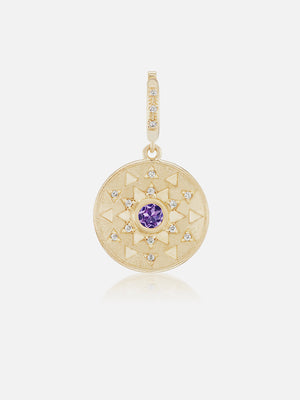 Mini Sun Sign Medallion