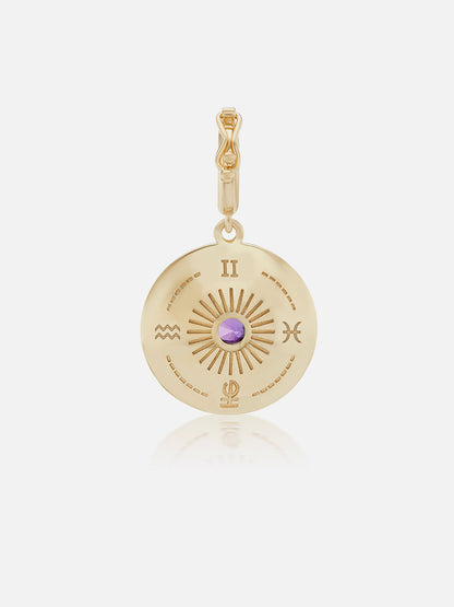 Mini Sun Sign Medallion
