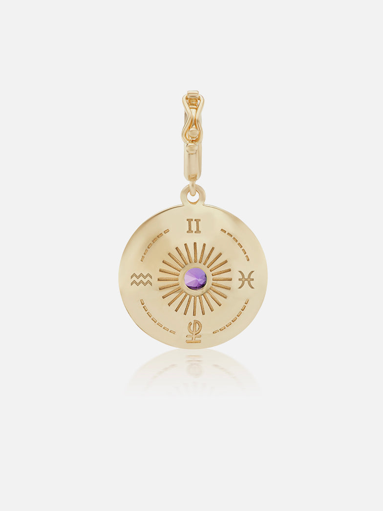 Mini Sun Sign Medallion