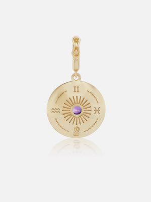 Mini Sun Sign Medallion