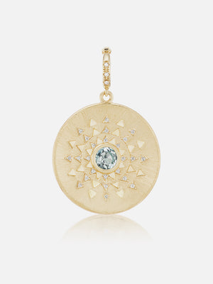 Major Sun Sign Medallion Pendant