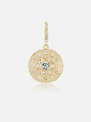 Mini Sun Sign Medallion