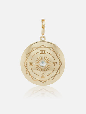 Major Sun Sign Medallion Pendant