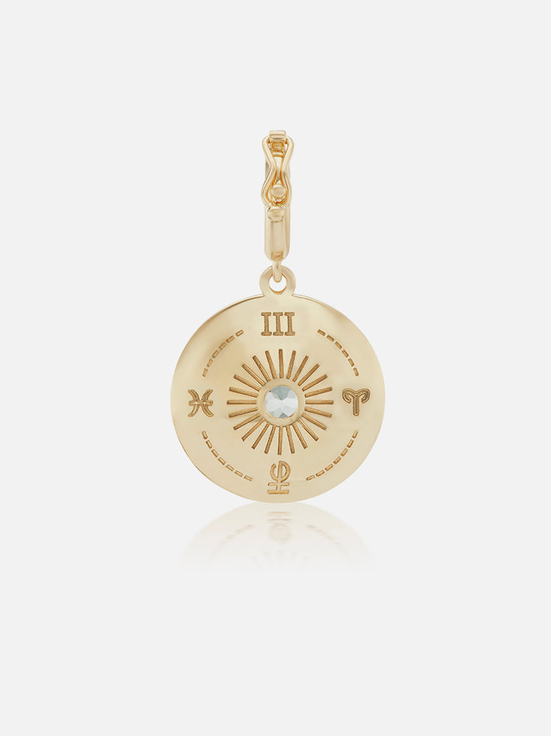 Mini Sun Sign Medallion