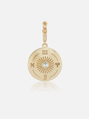 Mini Sun Sign Medallion