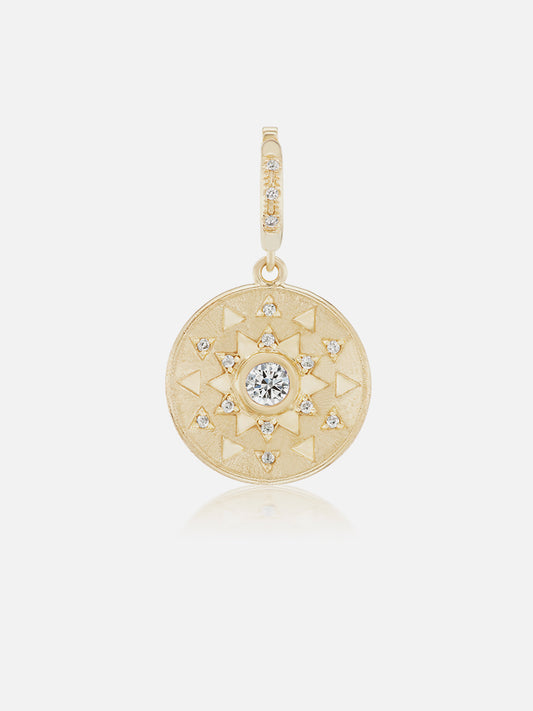 Mini Sun Sign Medallion