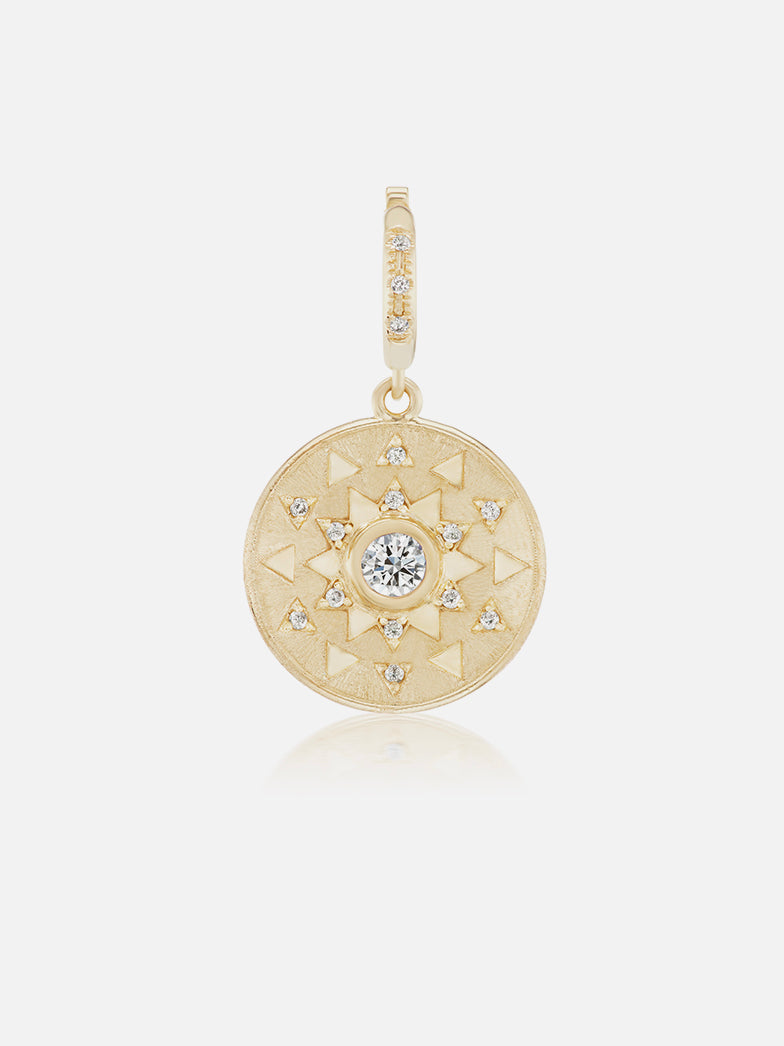 Mini Sun Sign Medallion