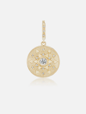 Mini Sun Sign Medallion