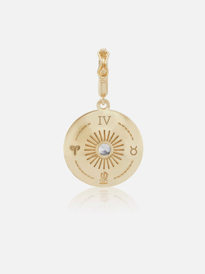 Mini Sun Sign Medallion