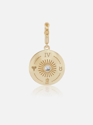 Mini Sun Sign Medallion