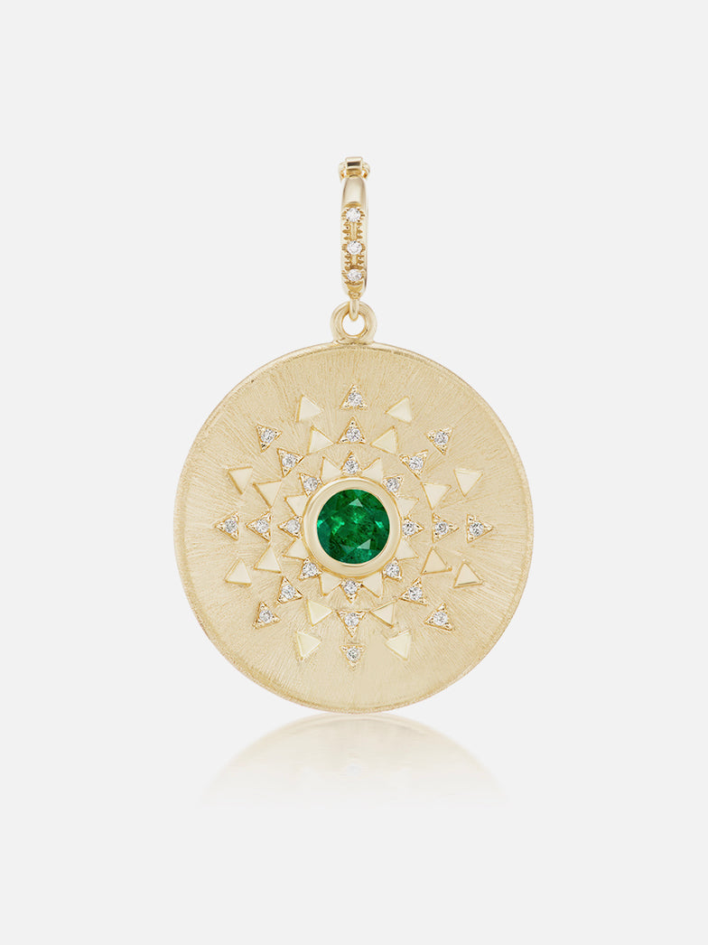 Major Sun Sign Medallion Pendant