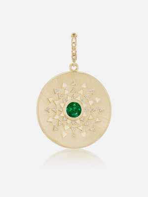 Major Sun Sign Medallion Pendant