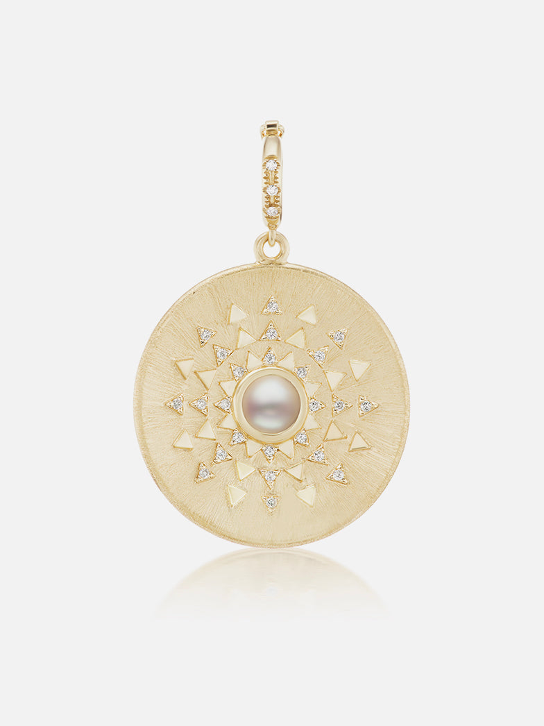 Major Sun Sign Medallion Pendant