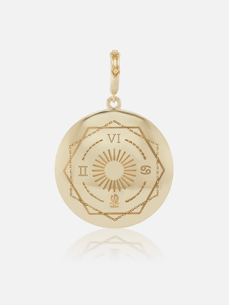 Major Sun Sign Medallion Pendant