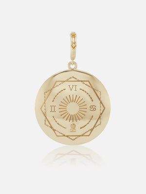 Major Sun Sign Medallion Pendant