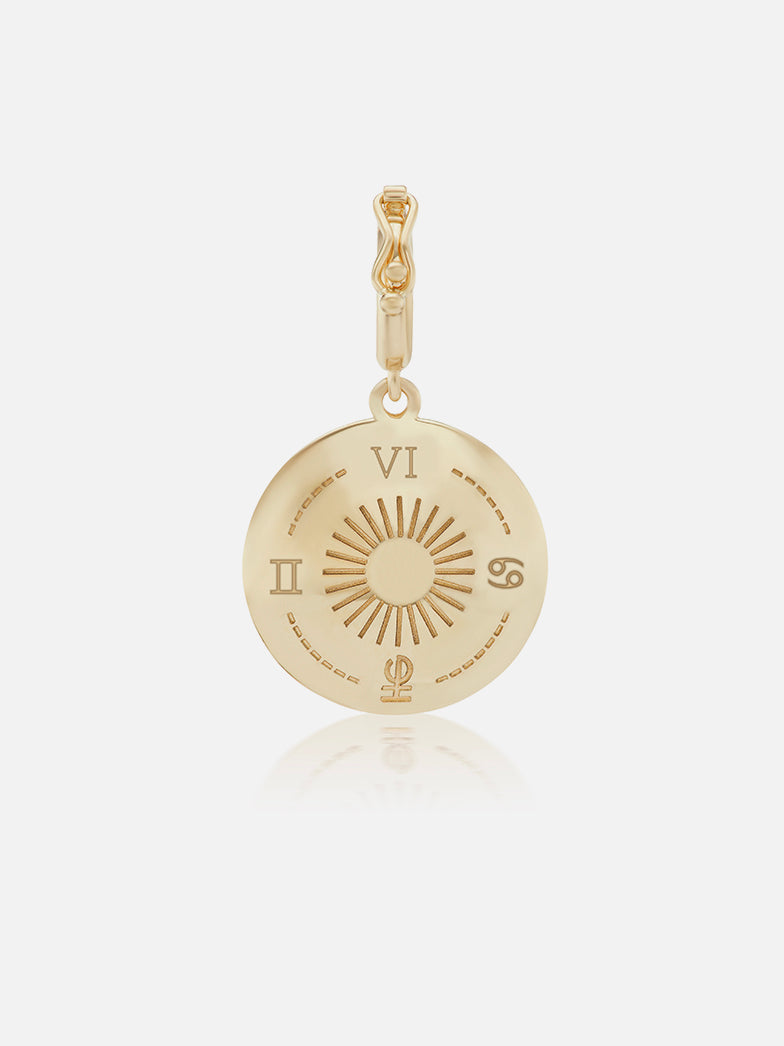 Mini Sun Sign Medallion