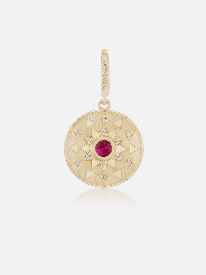 Mini Sun Sign Medallion