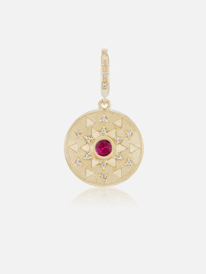 Mini Sun Sign Medallion