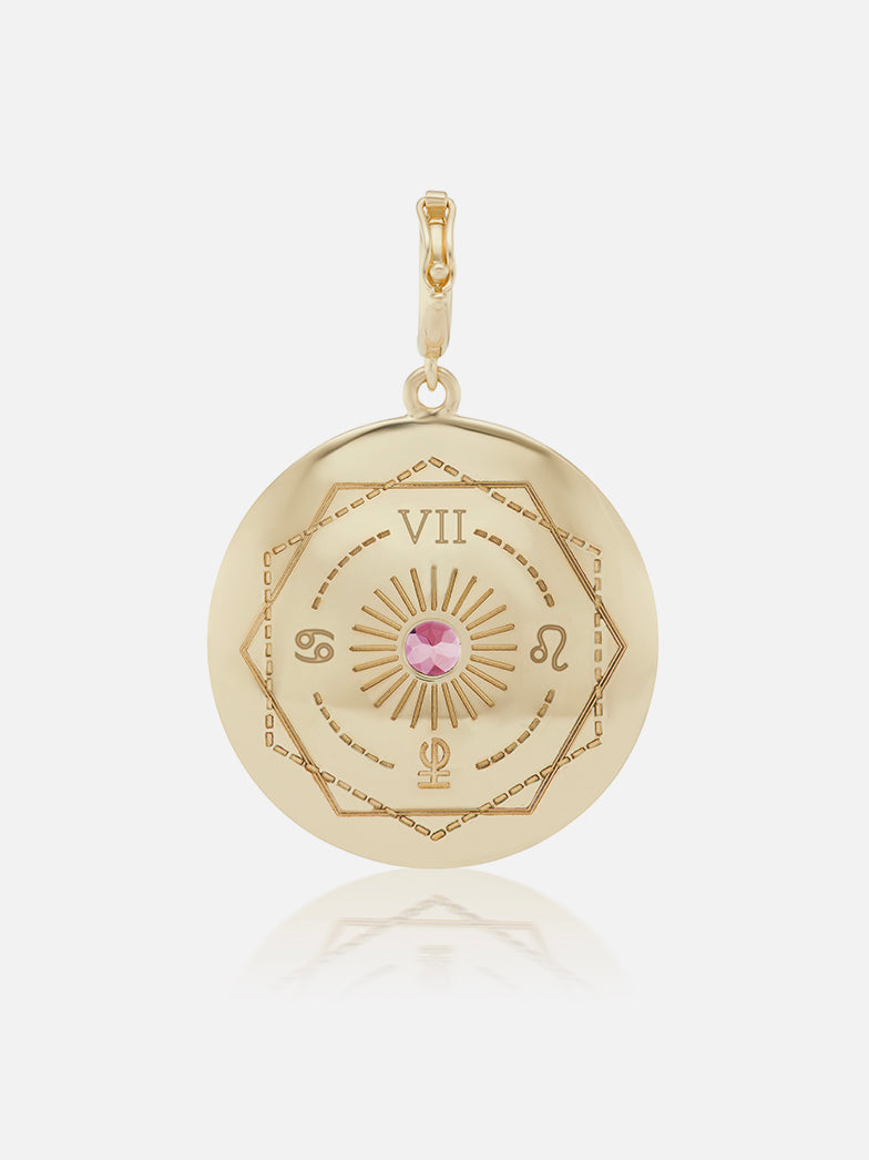 Major Sun Sign Medallion Pendant