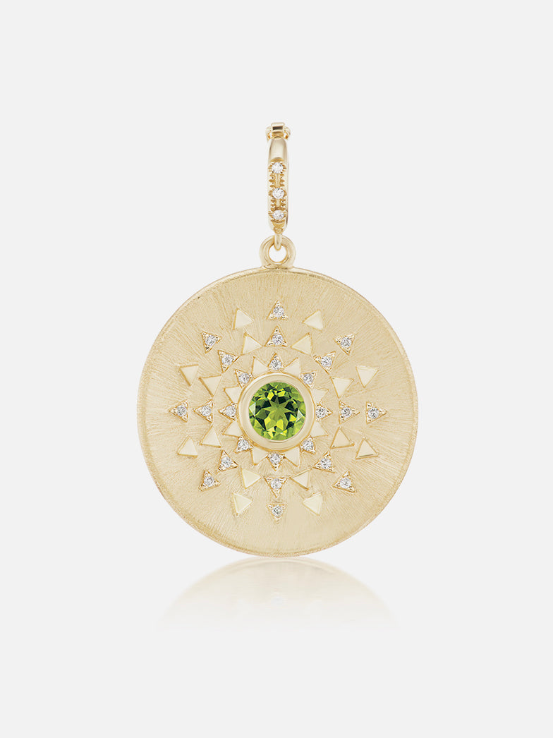 Major Sun Sign Medallion Pendant