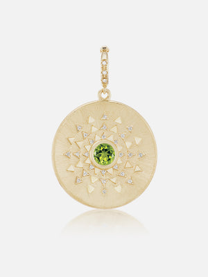 Major Sun Sign Medallion Pendant