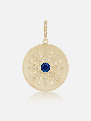 Major Sun Sign Medallion Pendant