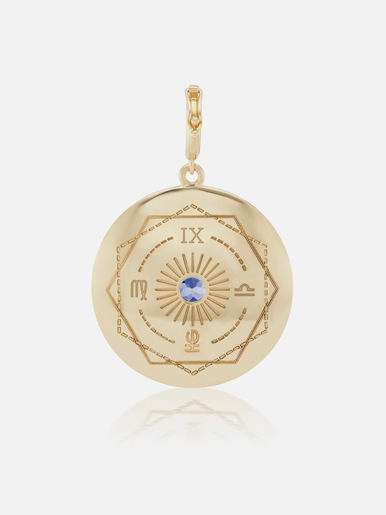 Major Sun Sign Medallion Pendant