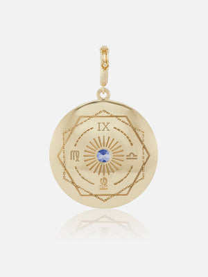 Major Sun Sign Medallion Pendant