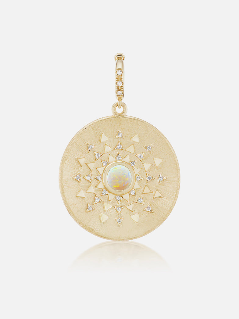 Major Sun Sign Medallion Pendant