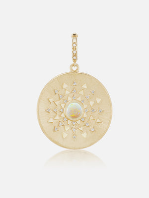 Major Sun Sign Medallion Pendant