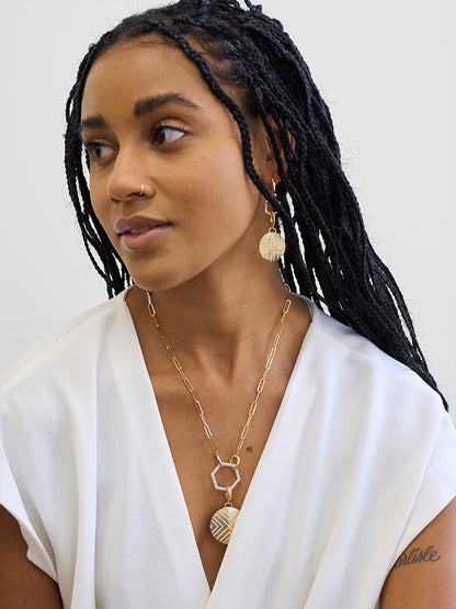 Masego Diamond Mini Knife Edge Medallion