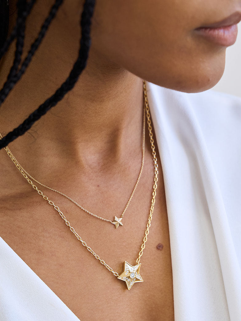 Tiny Star Pendant Necklace