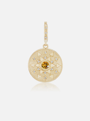 Mini Sun Sign Medallion