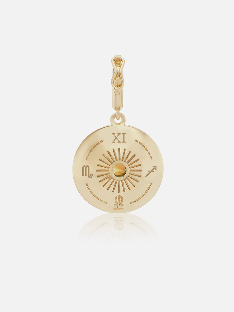 Mini Sun Sign Medallion