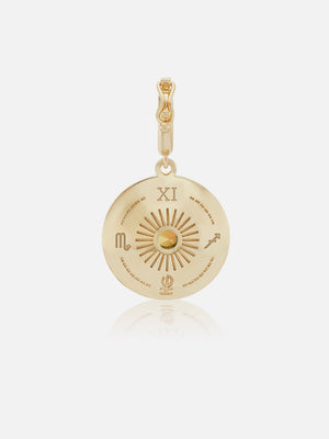 Mini Sun Sign Medallion