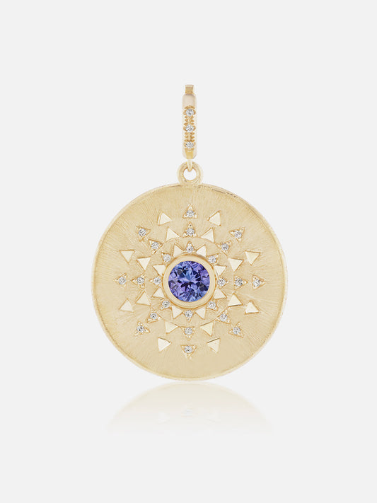 Major Sun Sign Medallion Pendant